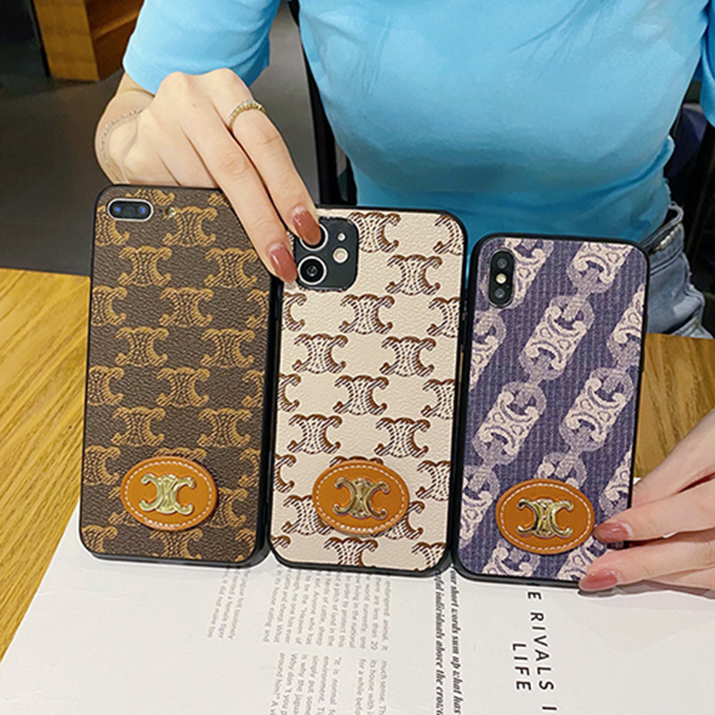 CELINE セリーヌ ブランド iphone 13 pro/13 mini/13 pro maxケース レザー かわいい モノグラム