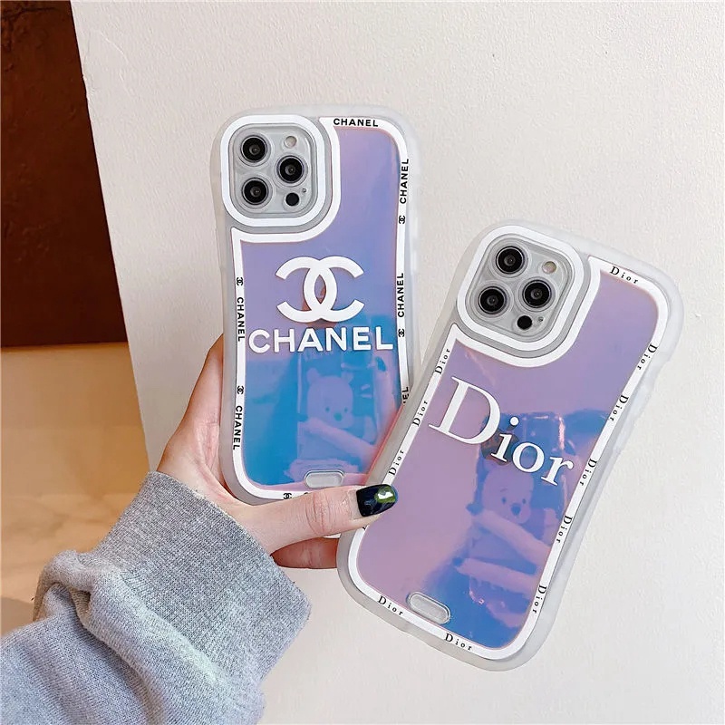 DIOR/ディオール ブランド iphone13 pro/13 pro max/13 miniケース 可愛い クリアケース CHANEL/シャネル ジャケット型 キラキラ