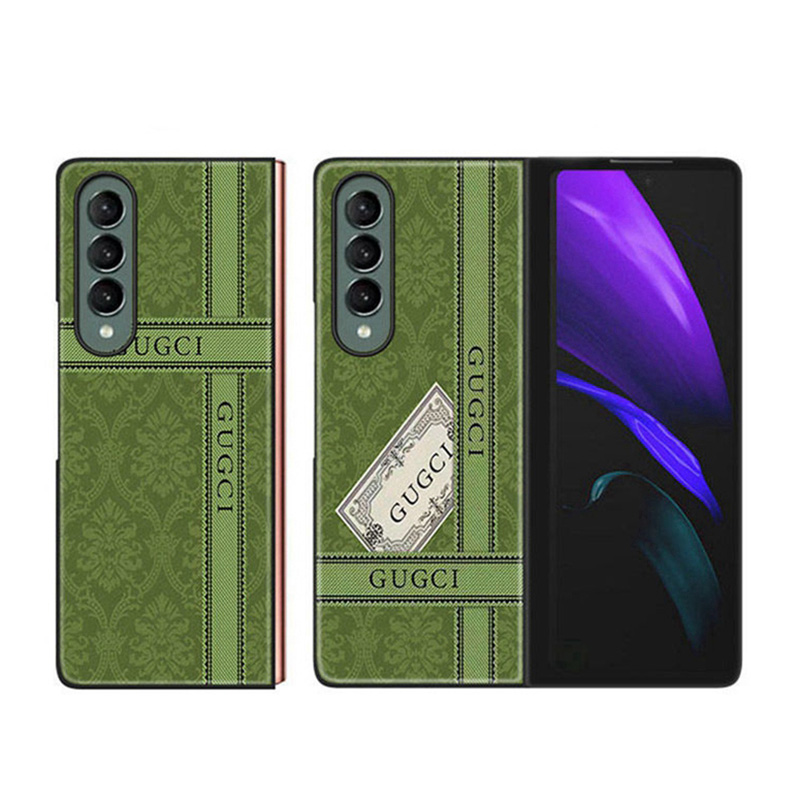 グッチ Gucci ブランド ギャラクシーZフォールド3/Zフリップ3カバー 折り畳 モノグラム保護 男女