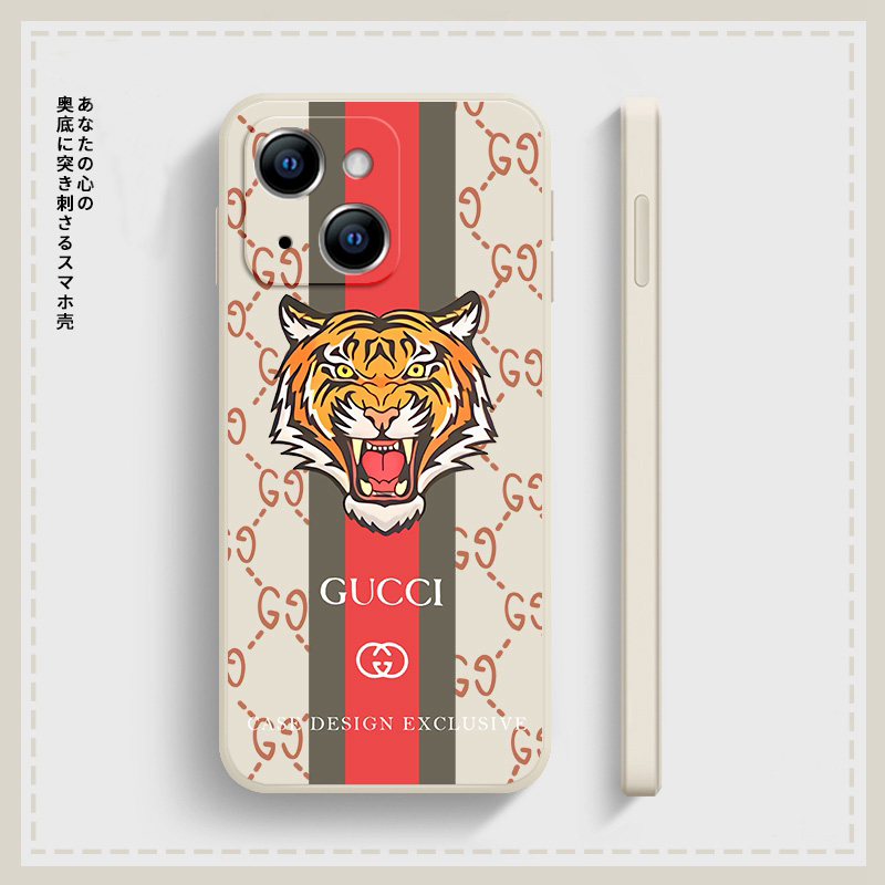 GUCCI ジャケット型 虎頭 激安 アイフォン13/13 proケース シリコン 男女