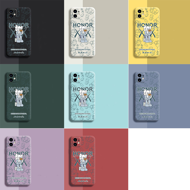 カウズ ハイブランド iphone 13 pro/13 mini/13 pro maxケース インスタ風 KAWS: SEEING/WATCHING カラー モノグラム
