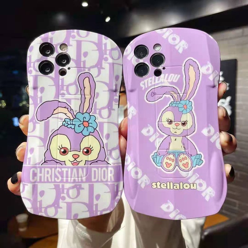 ディオール＆ディズニー コラボ iphone13/12/12 mini/12 pro maxケース お洒落 ジャケット型 ハイブランド