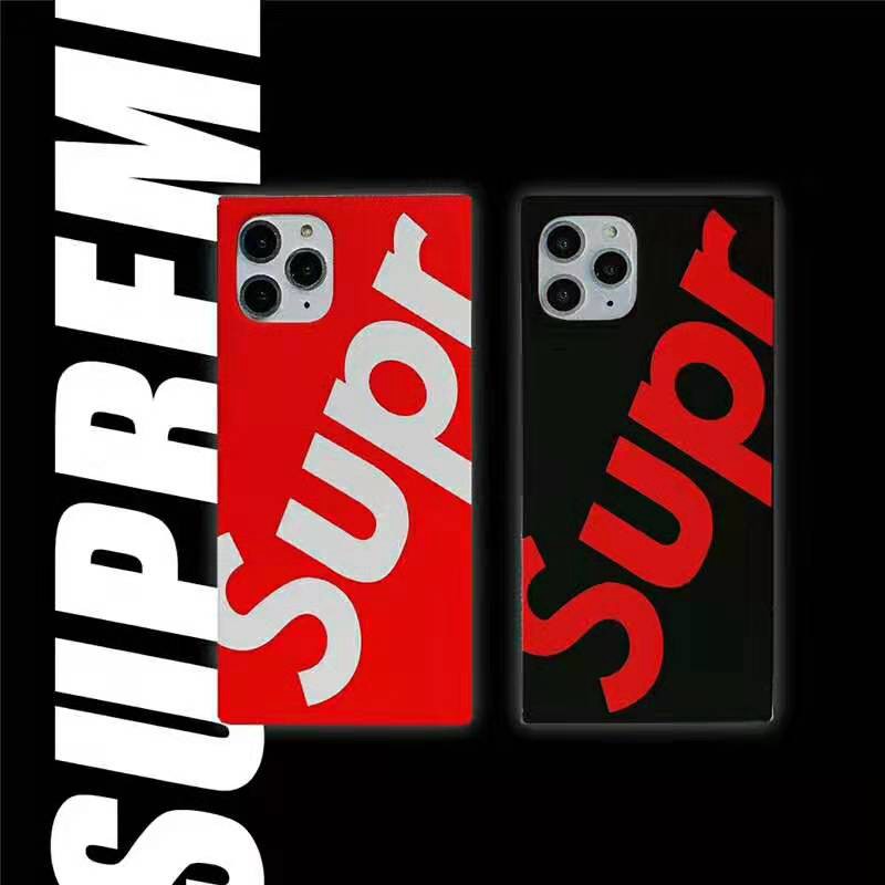 ペアお揃いiphone 13/13 proケースシュプリーム