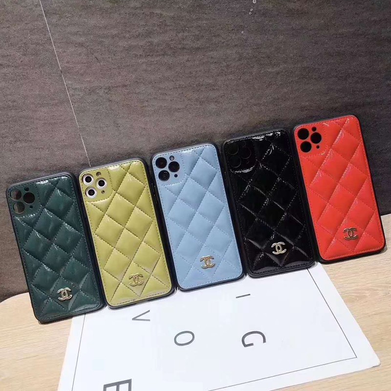 CHANEL ジャケット型 レザー ステッチ モノグラム ブランド ファッション