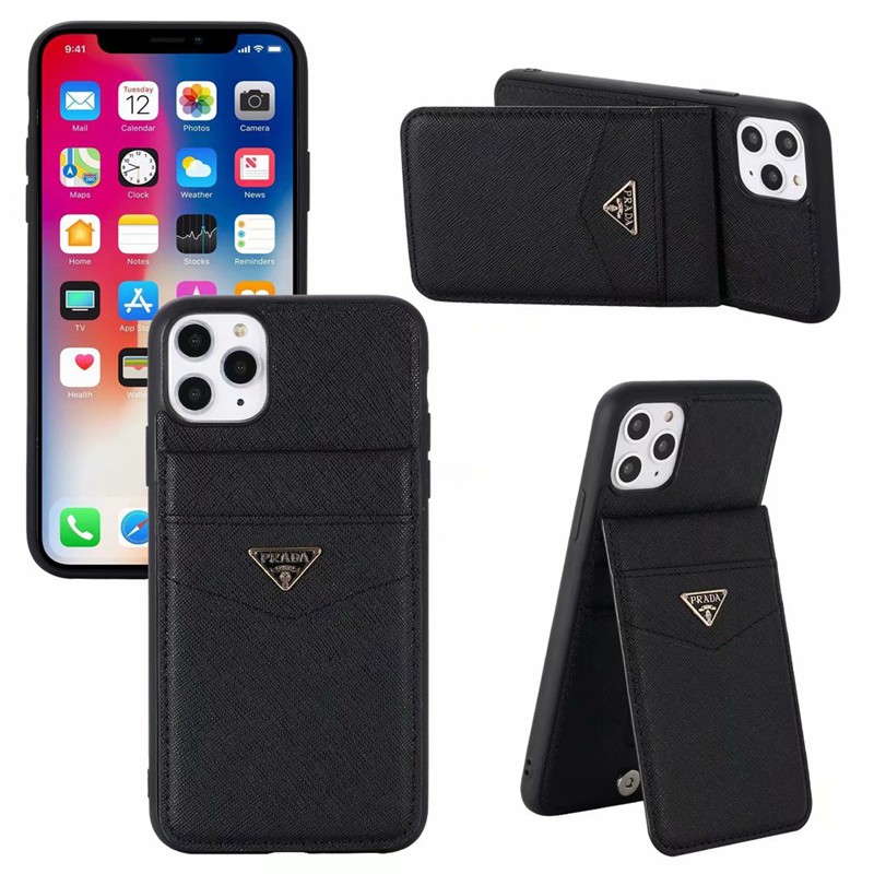 プラダ ハイブランド iphone 13/13 mini/13 pro/13 pro maxケース カード収納 PRADA 経典 スタンド機能