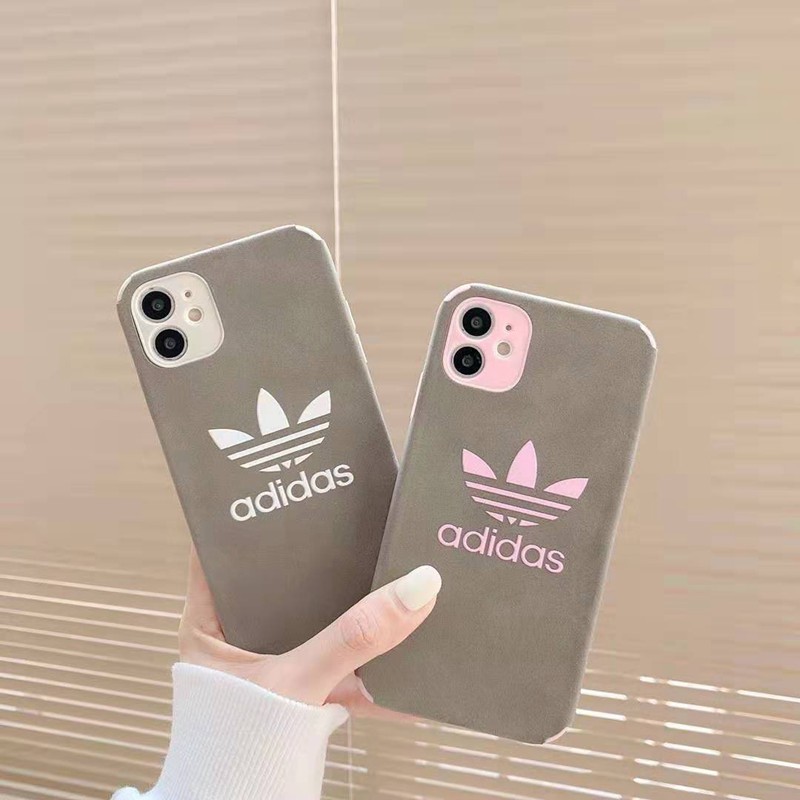 アディダスAdidasブランド ジャケット モノグラム シンプル アイフォン13カバー ファッション