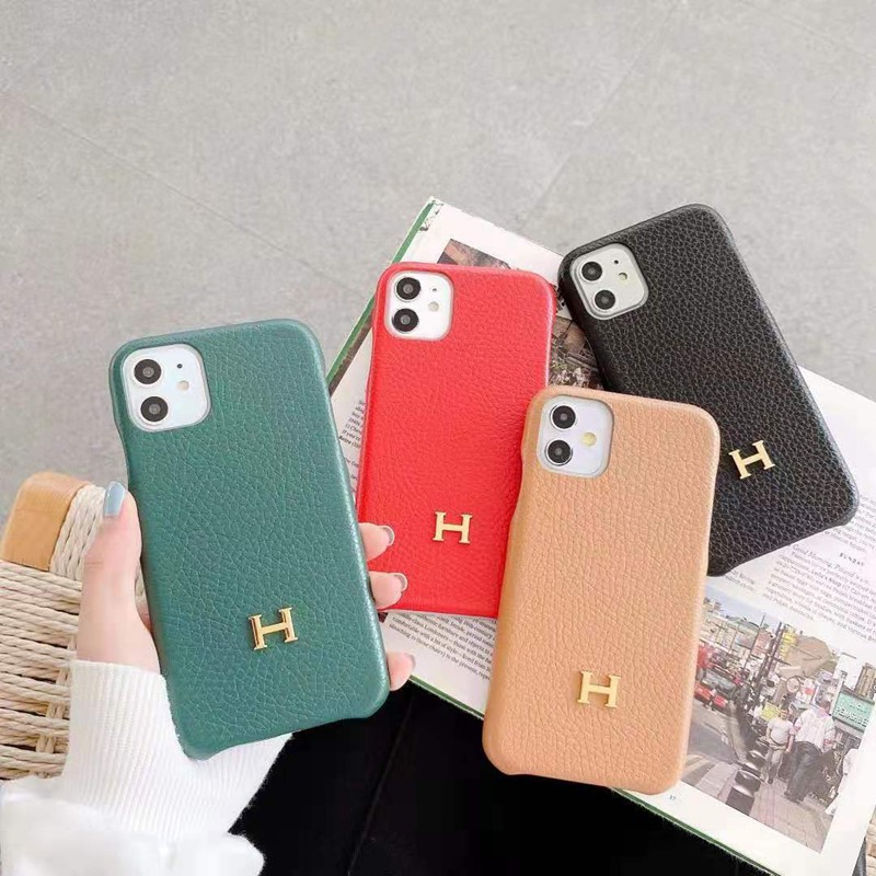 エルメス レザー風 ブランド iphone 13/13 pro/13 mini/13 pro max/12sケース かわいい ジャケット型