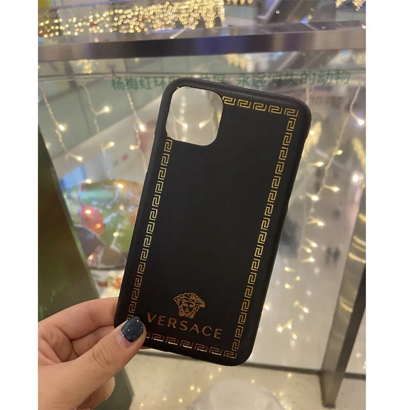Versace ジャケット型 経典 アイフォン12S/12/12 pro/12 mini/12 pro maxケース 高級感 ハードケース