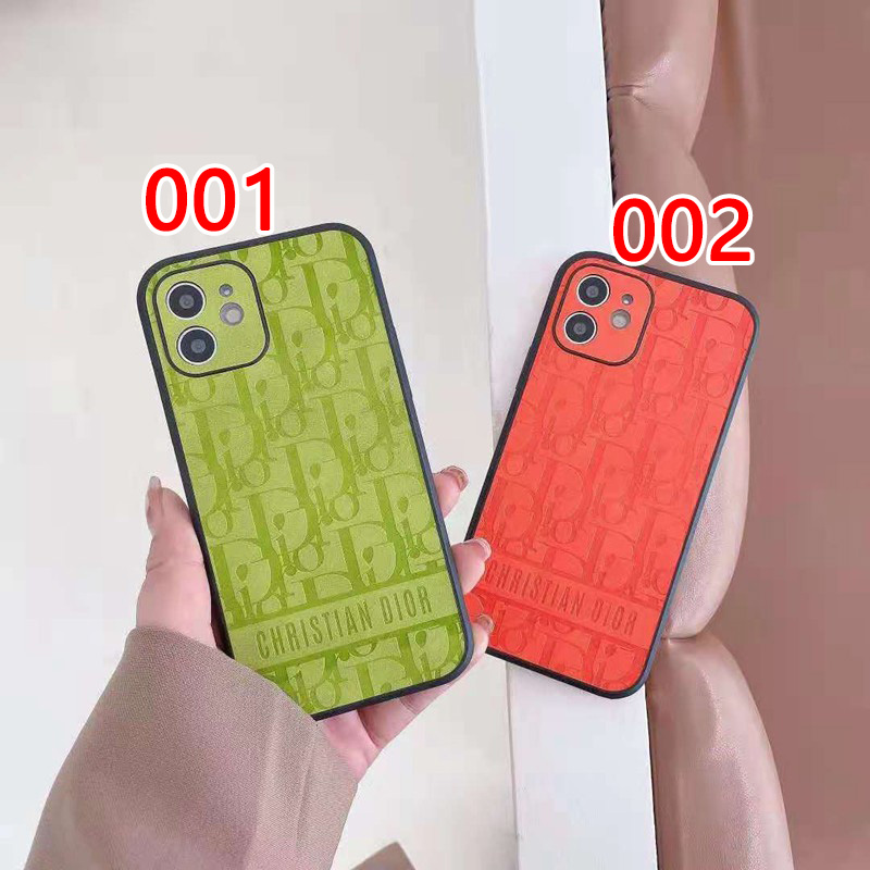 Dior/ディオールブランド上品Iphone 13/13 Mini/13 Pro/13 Pro Maxケース レザー製