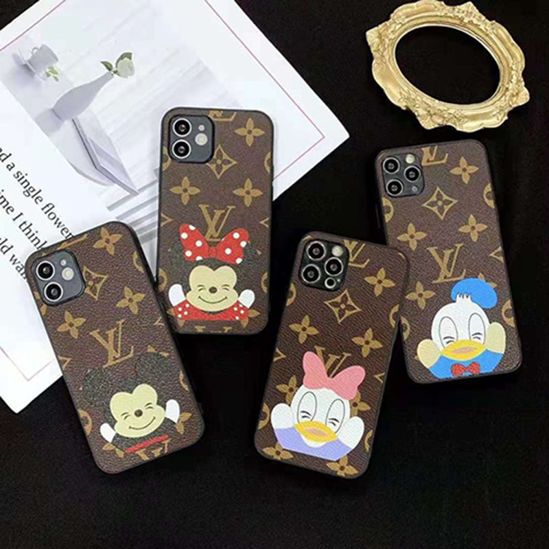 LV Disney ハイブランド アイフォン13/13 pro maxケース 経典 防塵 モノグラム