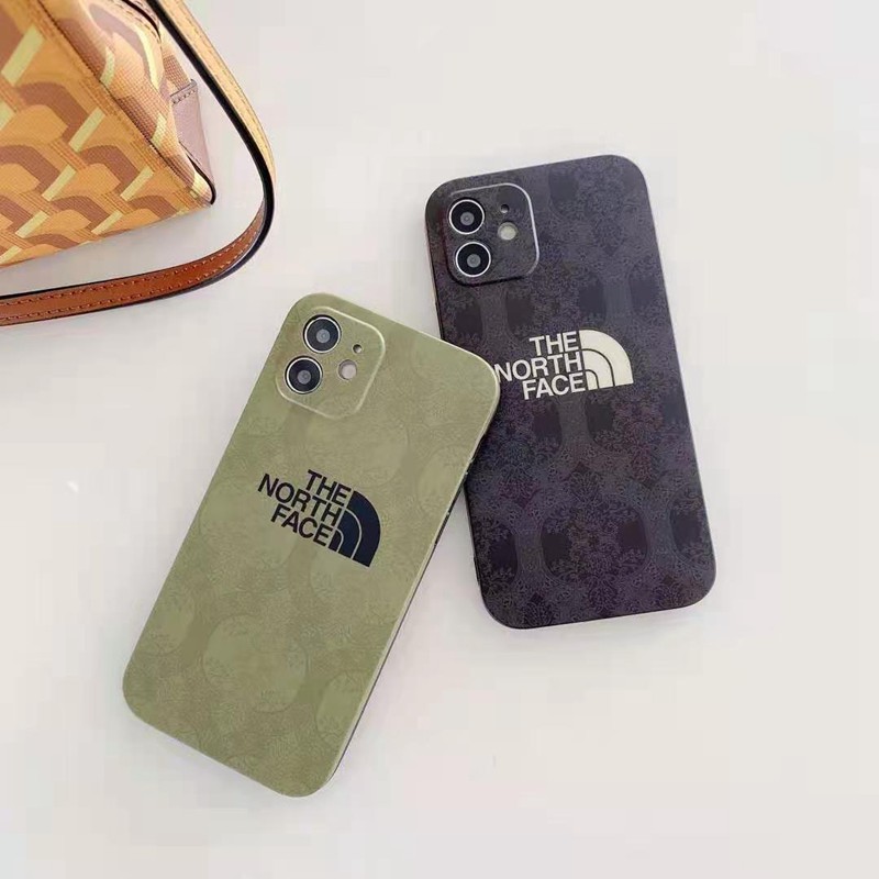 THE NORTH FACE ザ・ノース・フェイス ブランド iphone 13 mini/13 pro max/13 proケース カリフォルニア柄 シリコン ソフト ins風 レディース