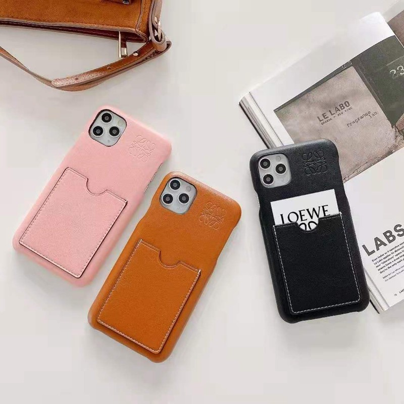 loewe IPHONE13/13mini/13 pro maxカバー モノグラム お洒落 耐衝撃 シンプル