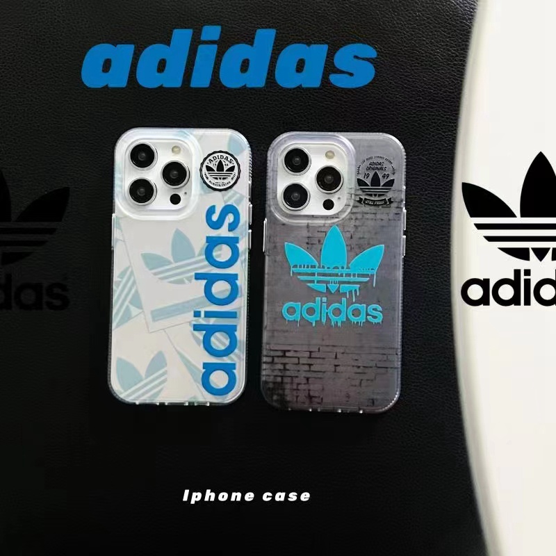 アディダス ハイブランド ADIDAS iphone14Pro max/14Pro/14ケース 韓国風  モノグラム キャンバス