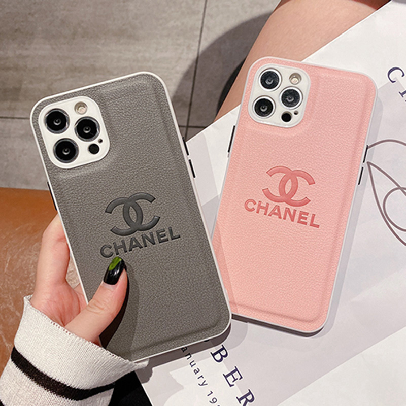 シャネル CHANEL ブランド iphone 13 pro/13 pro max/13 miniケース インスタ風 レザー モノグラム