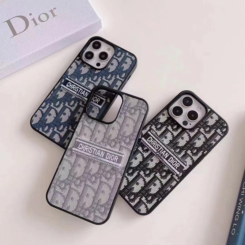 Dior ハイブランド iphone 14/14 pro/14 pro max/14 plusケース ディオール 韓国風 モノグラム ヒョウ柄 ジャケット型