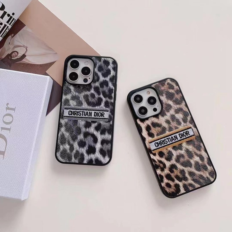 dior iphone14pro max plusケース インスタ風ディオール モノグラム ヒョウ ジャケット アイフォン14プロ マックス