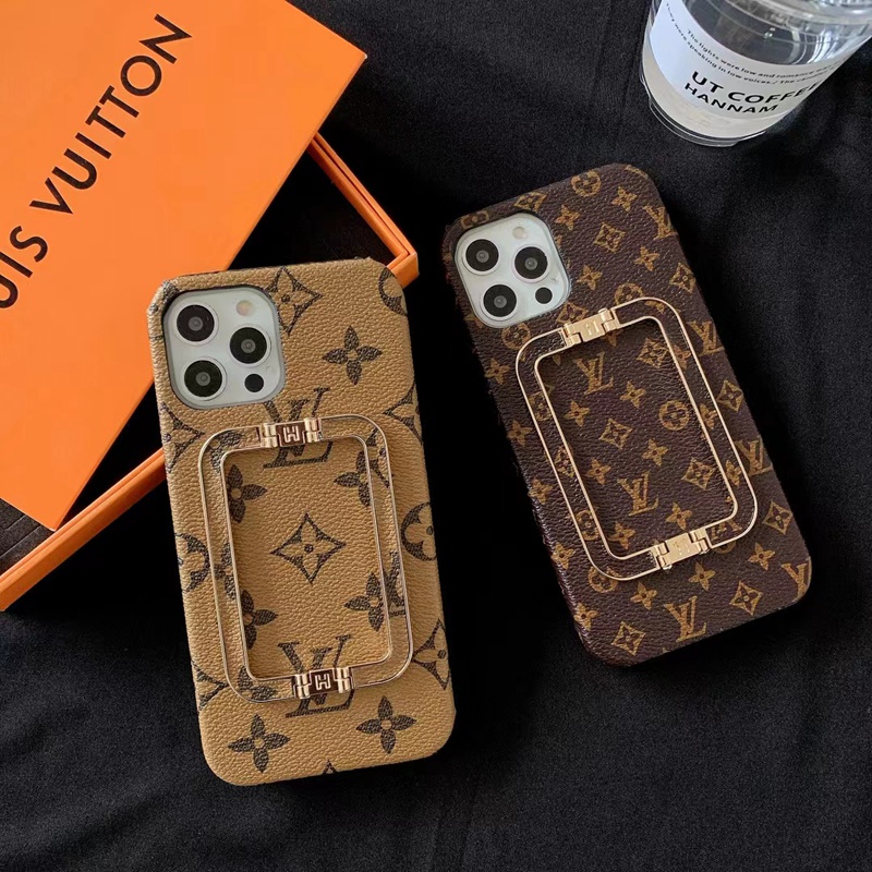 LV ブランド iphone 13 pro/13 pro max/13 miniケース ジャケット型 金属ハンド付き ルイヴィトンエルメス HERMES 便利