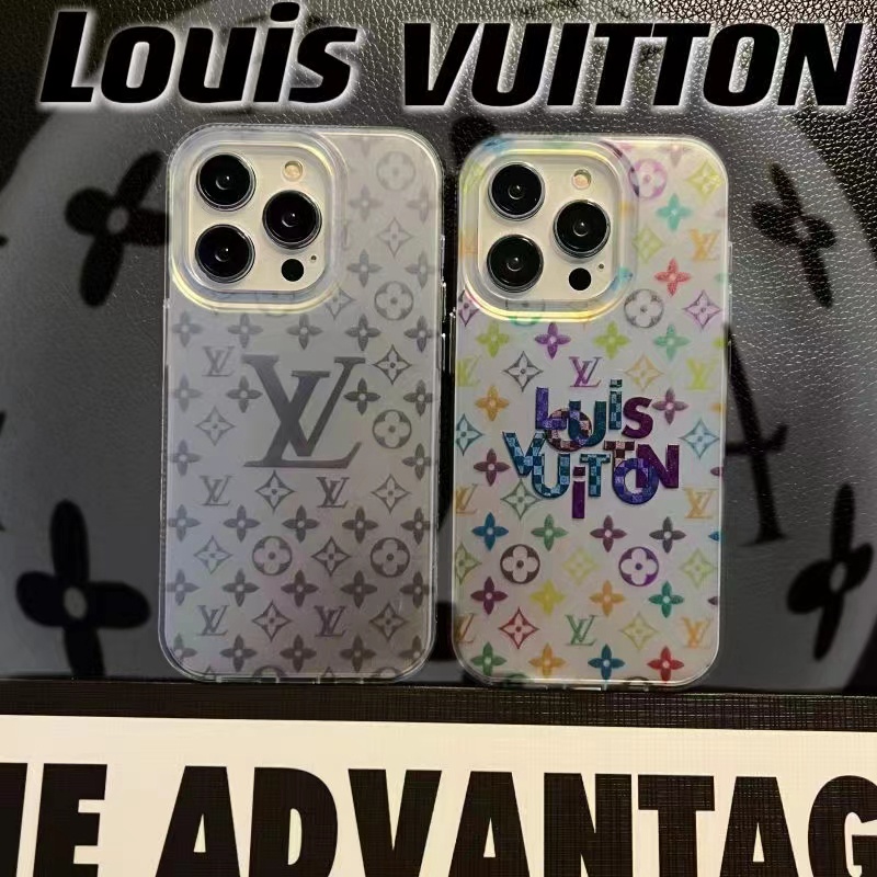 LV ハイブランド ルイヴィトン iphone 14/14 pro/14 pro max/14 Plusケース 韓国風 クリア 透明感 カラー色 モノグラム