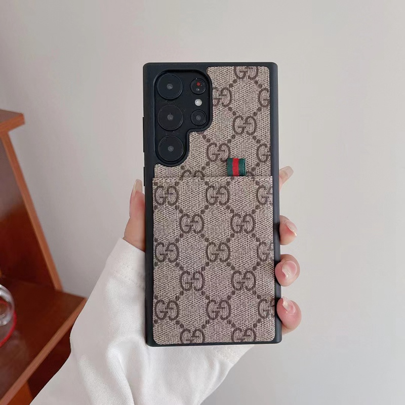 LV/Gucci/Burberry ブランド ルイヴィトン/グッチ/バーバリー IPhone 14/14 Pro/14 Pro Maxケース 韓国風 カード入れ レザー 財布 Galaxy S23/S23+/S23 Plus/S23 Ultraカバー モノグラム アイフォン14スマホケース メンズ レディース