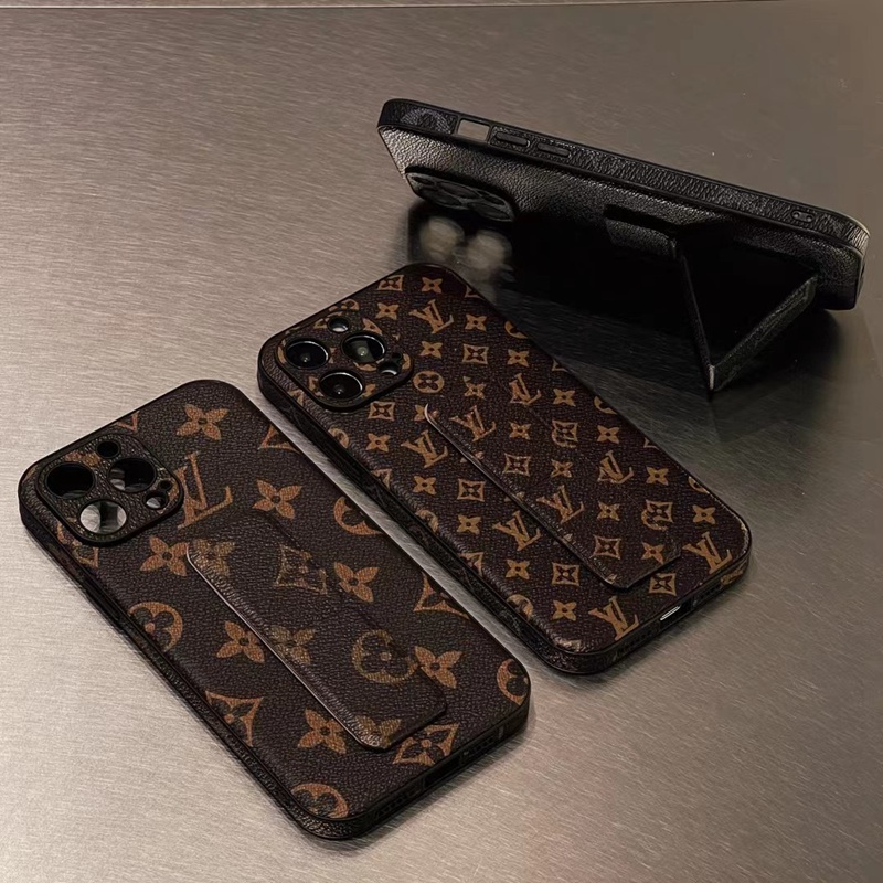 LV ハイブランド iphone 14/14 pro/14 pro max/14 plusケース 韓国風 ハンドバンド付き ルイヴィトン モノグラム ジャケット型