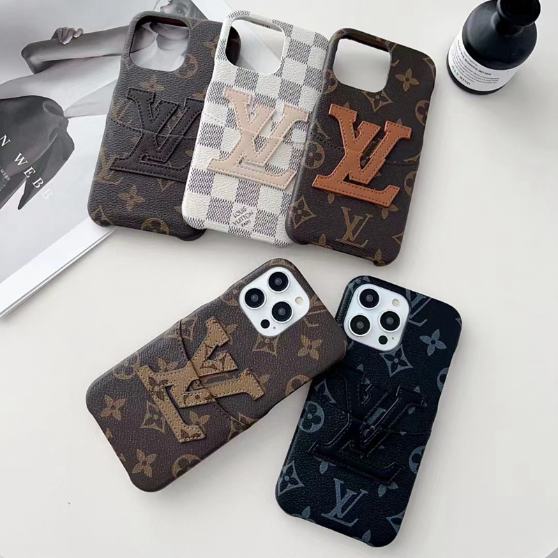 LV ハイブランド iPhone 14/14 Pro/14 Pro Max/14 Plusケース 韓国風 ルイヴィトン カード入れ レザー モノグラム ジャケット型