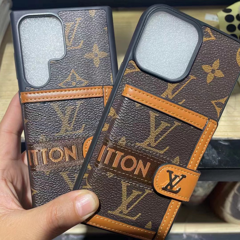 LV ブランド ルイヴィトン iPhone 15/15 Pro/15 Pro Maxケース 財布 モノグラム カード収納 レザー Galaxy S23/S23プラス/S23ウルトラ