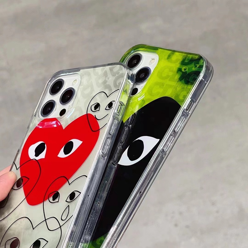 cdg ハイブランド コムデギャルソン iphone14pro max/14maxケース クリア 川久保玲 モノグラム