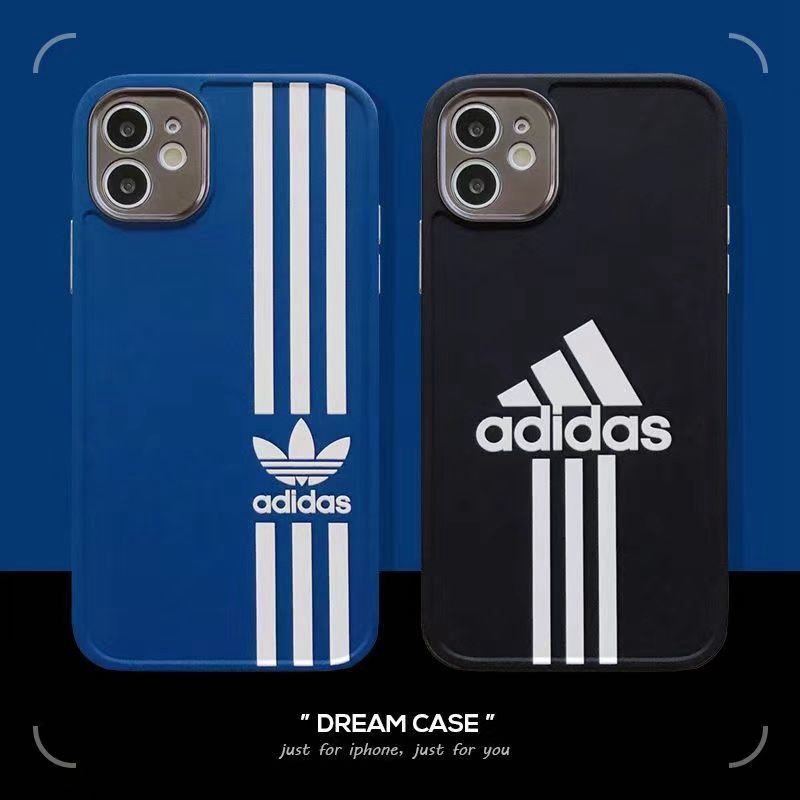 アディダス ハイブランド iphone 13 pro/13 pro max/13 miniケース おしゃれ ADIDAS トレフォイル柄 ストランプ縞 ジャケット型 モノグラム