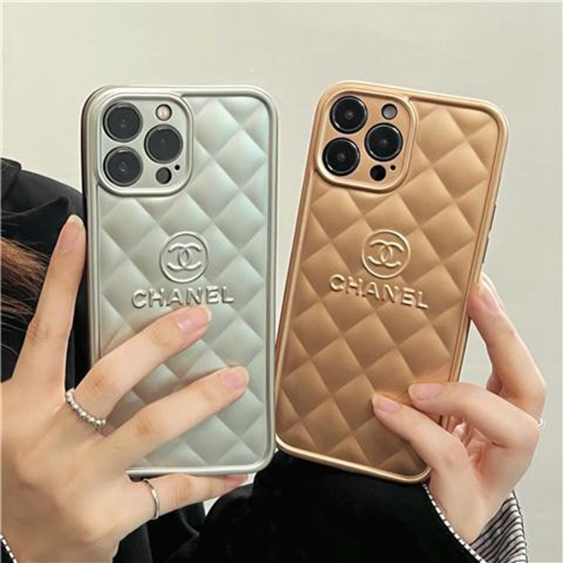 Chanel シャネル ブランド アイフォン13pro max miniカバー お洒落 ジャケット 菱形 TPU 全面保護 芸能人愛用 男女