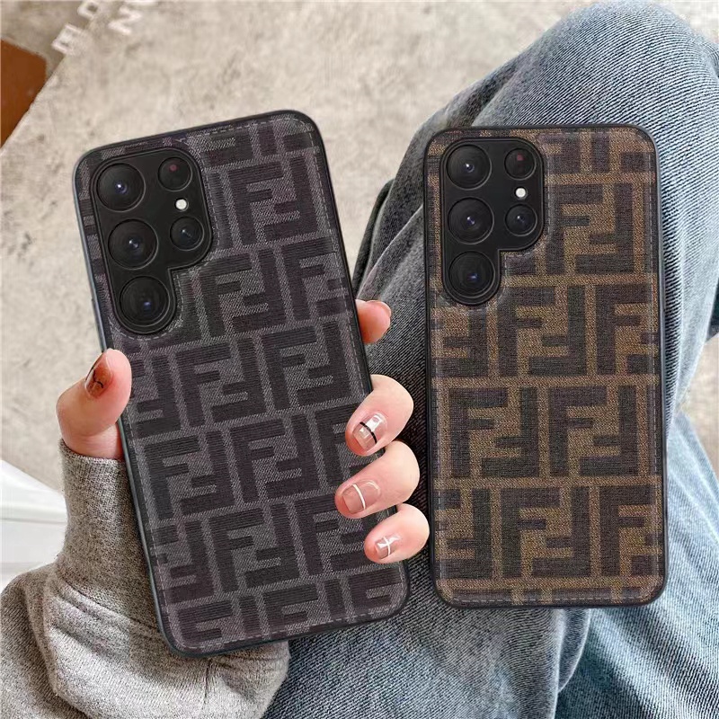 Fendi フェンディ ハイブランド galaxy s23/s23 plus/s23 ultraケース 韓国風 モノグラム ジャケット型