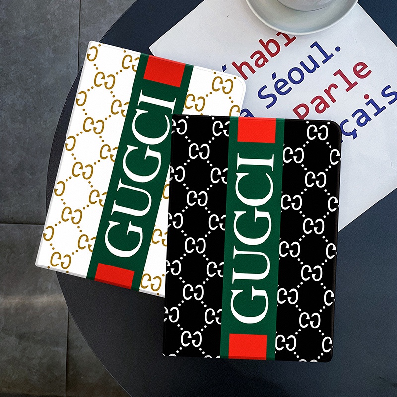 GUCCI ブランド iPad mini6/9ケース pro 2021 ハイブリッド モノグラム ケース グッチ 12.9/11インチ 軽量