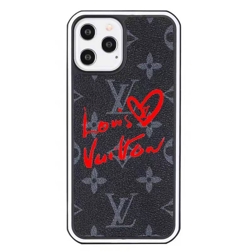 LV ブランド iphone 13/13 pro/13 mini/13 pro maxケース ルイヴィトン 格子 心柄 ジャケット型 モノグラム 芸能人愛用