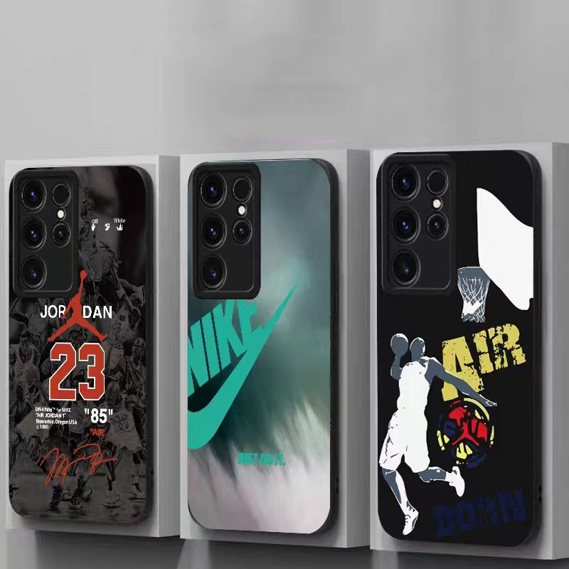 NIKE/JORDAN ハイブランド ナイキ/ジョーダン Galaxy S23/S23+/S23 Plus/S23 Ultraケース 韓国風 モノグラム バスケットボール柄