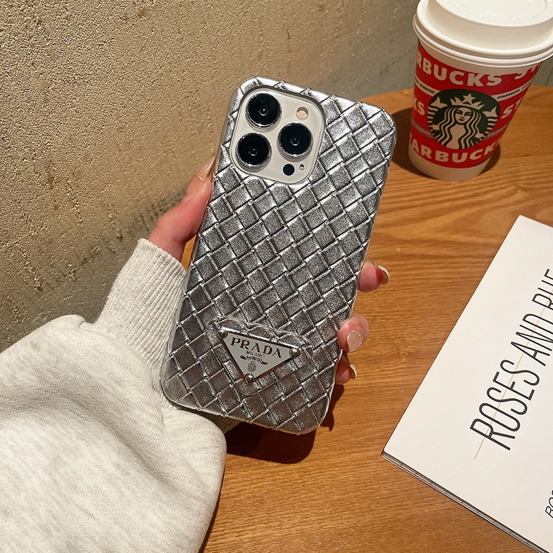 Prada プラダ ブランドGalaxy A53/S22+ultraケース お洒落 キラキラ 縫い モノグラム ジャケット