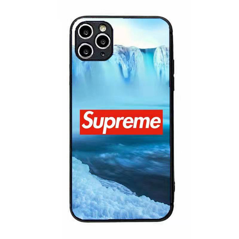 シュプリーム Supreme ブランド アイフォン13pro max miniカバー 可愛い モノグラム 氷河 ジャケット 全機種対応 男女