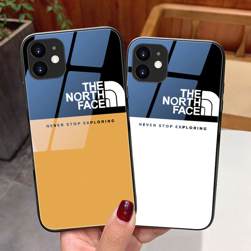 The North Face ザノースフェイス ブランドiphone 14 pro max/se3ケース 個性 GalaxyA53 全機種 Xperia10iv モノグラム