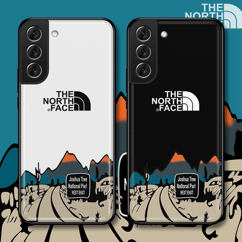 THE NORTH FACE ザノースフェイス ハイブランド IPhone 14/14 Pro/14 Pro Max/14 Plusケース かわいい ジャケット型 山風 Galaxy S23/S23+/S23 Ultraカバー モノグラム ファッション メンズ レディース