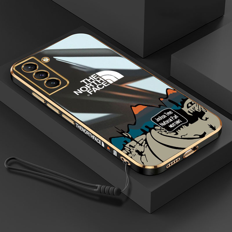 The North Face ブランド iphone 13/13 pro/13 pro maxケース ジャケット型 個性 Galaxy S22/s22+/s22 ultra/note21 全機種対応 メッキお洒落